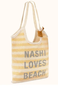 Пляжна сумка Nashi Argan Loves Beach