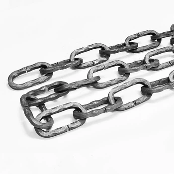 Кованая декоративная цепь Артдеко 2000х52х10 мм вальцованая (64.036)