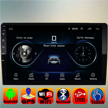 Автомагнітола 10" 2din GPS Android 8.1 Wi-Fi Bluetooth USB 4Ядра 1Gb Pion-SВ 8810