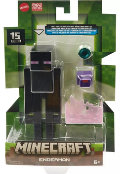 Набір Mattel Minecraft фігурка 3.25" Enderman + аксесуари (194735194391)