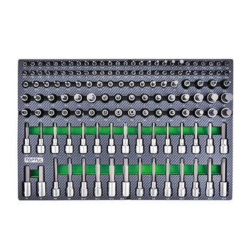 Набор бит Toptul 1/4", З/8", 1/2" 1З5 eд (GED1351)