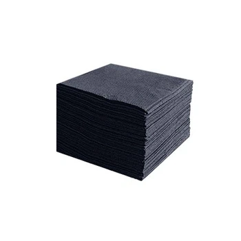 Серветки столові Tischa Papier 24Х25см чорного кольору