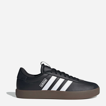 Чоловічі кеди низькі adidas VL Court 3.0 ID6286 42.5 Чорні (4067886698970)