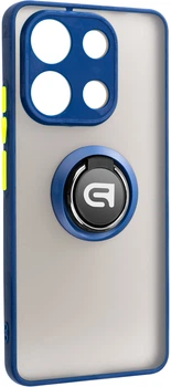 Чохол для смартфона ArmorStandart Frosted Matte Ring для Xiaomi Redmi Note 13 4G Navy Blue (ARM75443)