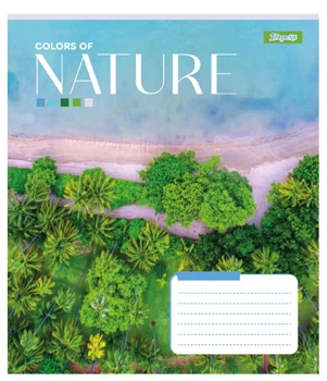Зошит в клітинку 96 листів Colors of nature 1Вересня 3054