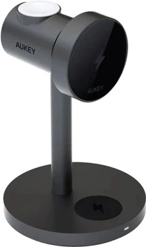 Bezprzewodowa ładowarka AUKEY MagFusion 3-in-1 15W Black (LC-MC311)