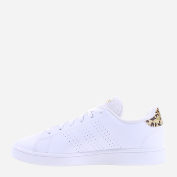 Tenisówki damskie z eko skóry adidas Advantage Base H03791 39.5 Biały/Beżowy (4066748830831)