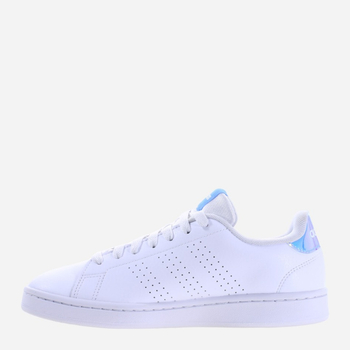 Tenisówki damskie z eko skóry adidas Advantage IF6117 39.5 Biały/Niebieski (4066764081781)