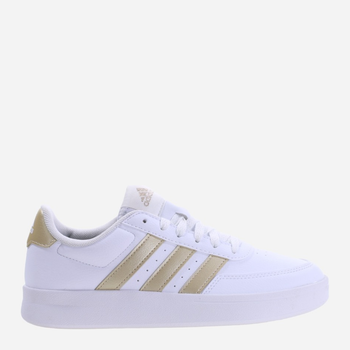 Tenisówki damskie z eko skóry adidas Breaknet 2.0 ID7116 36 Biały/Złoty (4066755779826)