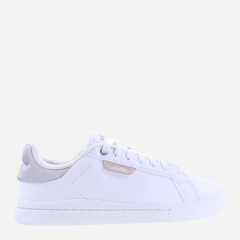 Tenisówki damskie z eko skóry adidas Court Silk GZ9689 37.5 Biały/Srebrny (4066746475867)