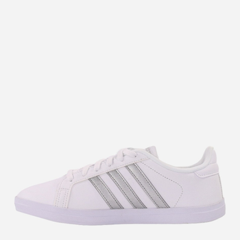 Sneakersy damskie do kostki adidas Courtpoint FY8407 38.5 Mleczny/Srebrny (4064037972163)