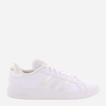 Tenisówki damskie z eko skóry adidas Grand Court Base 2 GY9869 38.5 Biały/Mleczny (4065426736649)