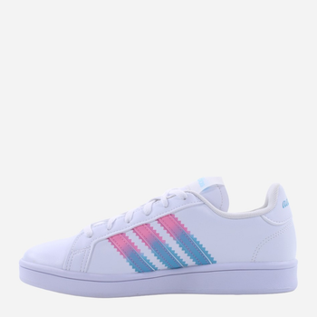 Жіночі кеди низькі adidas Grand Court Beyond GY9632 36 Білий/Розовий (4065426681437)