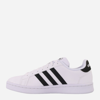 Tenisówki damskie skórzane adidas Grand Court F36483 36.5 Biały/Czarny (4059808090856)