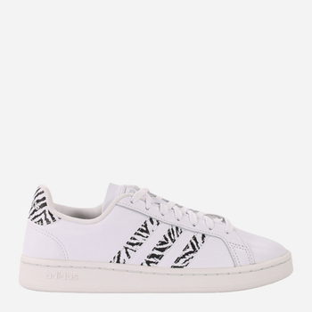 Tenisówki damskie skórzane adidas Grand Court GZ0150 36 Biały/Grafitowy (4062064127549)