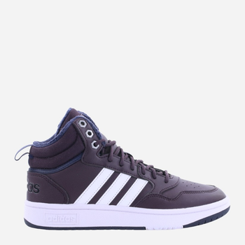 Sneakersy damskie za kostkę adidas Hoops 3.0 Mid WTR GW6703 37.5 Granatowe (4065426079784)