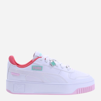 Sneakersy damskie do kostki Puma Carina Street Charms 389392-01 38.5 Białe (4065452414368)