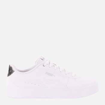 Tenisówki damskie z eko skóry Puma Skye Clean Raw 383914-01 35.5 Białe (4064536254777)