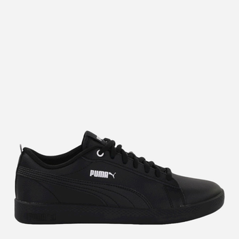 Tenisówki damskie skórzane Puma Smash v2 L 365208-03 38.5 Czarne (4059505053840)