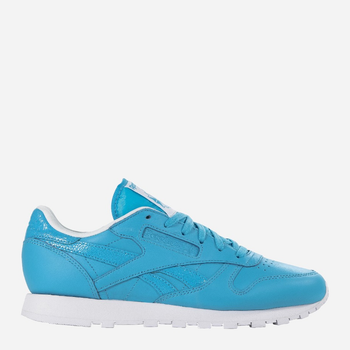 Жіночі кросівки Reebok Cl Lthr Seasonal II AR2804 37 Блакитні (4057282258236)