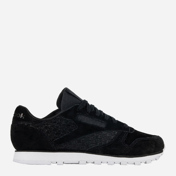 Buty sportowe damskie do kostki Reebok Cl Lthr Wovem EMB BT0005 35.5 Czarne (4059809515983)