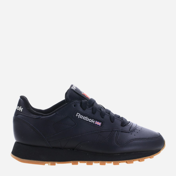 Жіночі кросівки Reebok Classic Leather 100008498 37 Чорні (4065418346559)