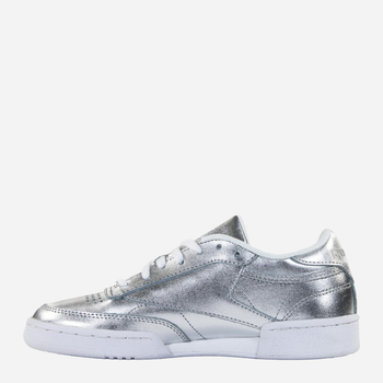 Tenisówki damskie skórzane Reebok Club C 85 S Shine CM8686 35.5 Srebrne (4058028502309)