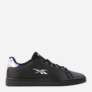 Tenisówki damskie z eko skóry Reebok Royal Comple H03300 38.5 Czarny/Srebrny (4064047516531)