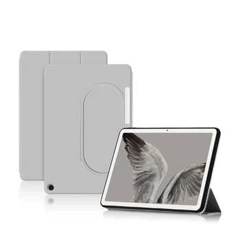 Чехол-книга для Google Pixel Tablet (10.95") умный чехол, складная трехмерная подставка (Белый)