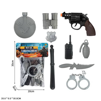 Поліцейський набір Star Toys "Real Heroes" зброя, аксесуари 88P-95