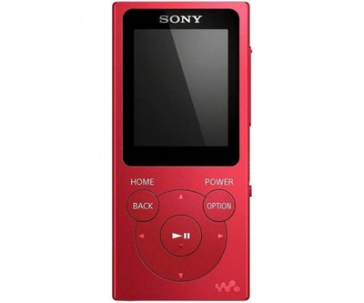 Компактний MP3 плеєр Sony NW-E394R Red