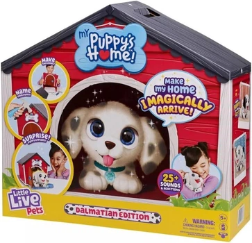 Інтерактивна іграшка Hasbro Little Live Pets будинок з сюрпризом Долматинець 26483