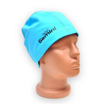 Шапочка для плавания Gemini SW-PU-01LIGHT-BLUE бирювый