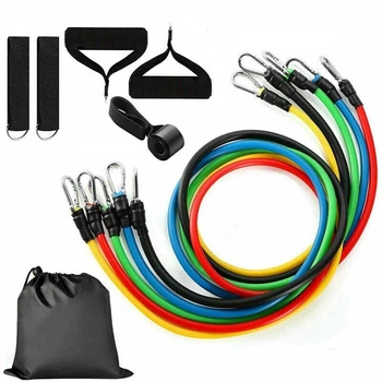 Эспандер трубчатый наборы 5 жгутов Power Band G-8502