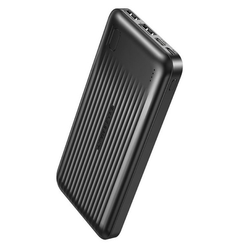 Повербанк 10000mAh XO PB301 |2USB| Черный