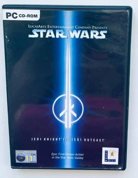 Star Wars Jedi Knight II Jedi Outcast, английская версия - диск для PC, Б/У
