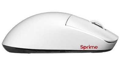 Геймерська бездротова мишка Sprime PM1 8k White