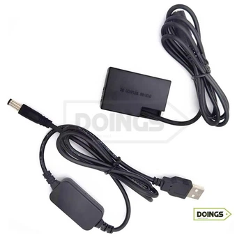 Сетевой адаптер CARPRIE DR-E18 USB "имитатор батареи" LP-E17 для Canon R8 R10 R50 Kiss 8000D EOS Rebel T6i 800D 9000D