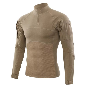 Тактическая рубашка Убакс Tactical Combat Shirt coyote-2XL