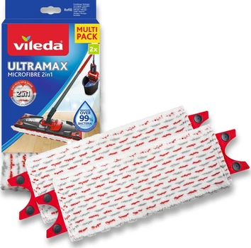 Сменные насадки 2шт. для швабры Vileda Ultramax TURBO (167720)