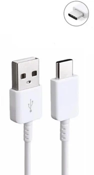 Кабель для Samsung USB - Type C поддержка Fast Charging для Galaxy S8, S8+, S9, S10, S10e, S10+ (EP-DG950CBE) Белый