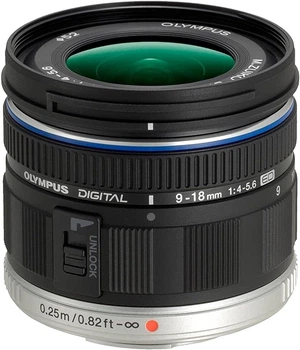 Объектив Olympus M.Zuiko 9-18 мм Черный Б/В