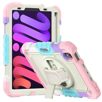 Чехол ARM Cover Apple iPad Mini 7 (8.3") противоударный с ремнём и подставкой Colorful
