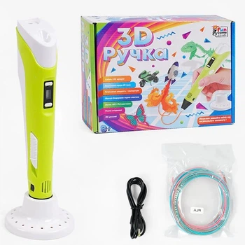 Ручка 3D 36182 колір салатовий 4FUN Game Cub від 5 років