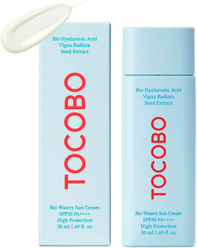 Сонцезахисний крем Tocobo Bio Watery SPF 50+ PA++++ Зволожуючий 50 мл (8809835060058)