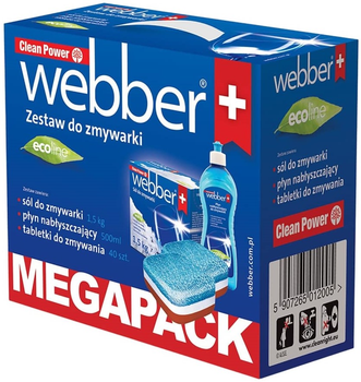 Zestaw do zmywarki Webber 02AWEBMEGAPACK