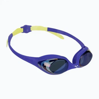 Очки для плавания Arena SPIDER JR MIRROR синий, желтый Дет OFSM 1E362-073