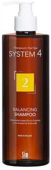 Шампунь Sim Sensitive System 4 №2 Balancing Shampoo для сухого, фарбованого та пошкодженого волосся 500 мл (6417150024475)