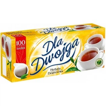 Чай чорний Dla Dwojga 100 пакетиків 140 г 5906881826218
