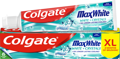 Зубная паста Colgate Max White Хрустальная мята 125 мл (8718951312845)
